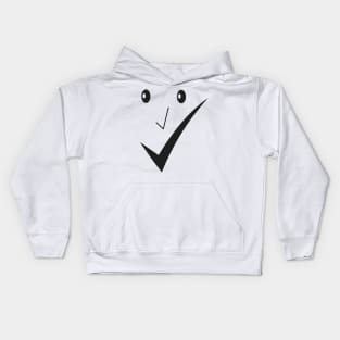 Fine smile - Fine face D02. Kids Hoodie